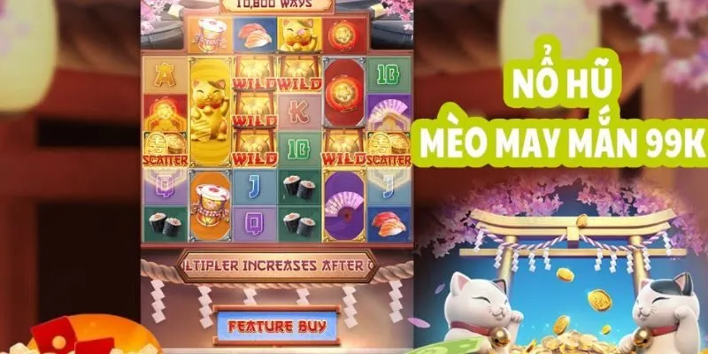 Neko May Mắn V9BET – Biểu Tượng Thu Hút Tài Lộc Slot Game